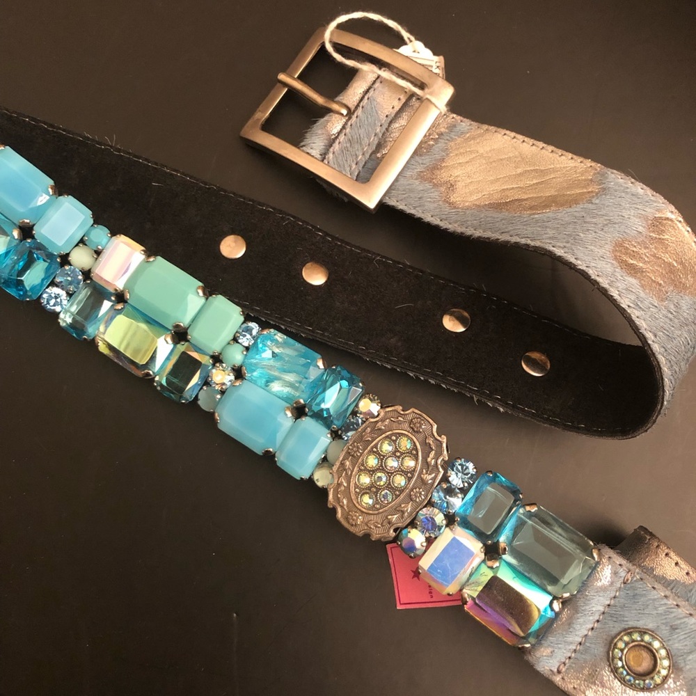 L.k. Crystal Chowhide Belt